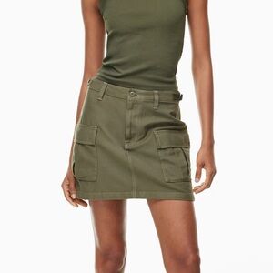 Aritzia TNA Supply Mini Cargo Skirt